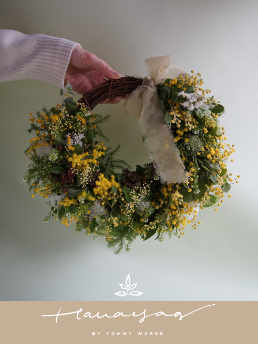 陽だまりのミモザリース