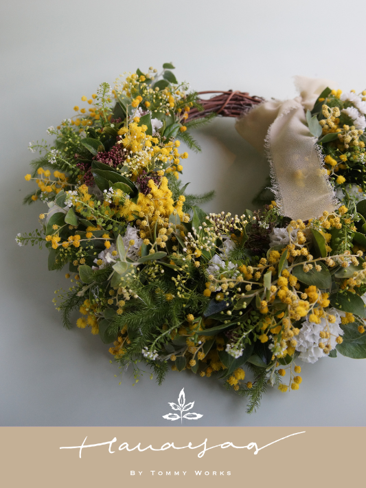 陽だまりのミモザリース